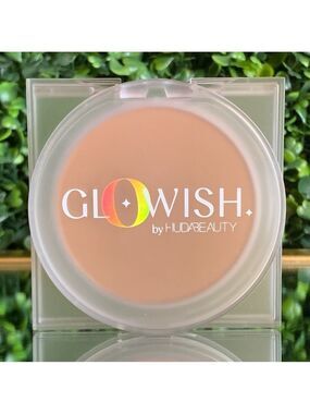 Huda TAN 08 GloWish Luminous Pressed Powder | NEW | Tan 8 | Full Size | BNIB NIB